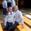 Naši chlapci v Bosco Boys Langata v Nairobi...Peter a Stephen :), február 2011